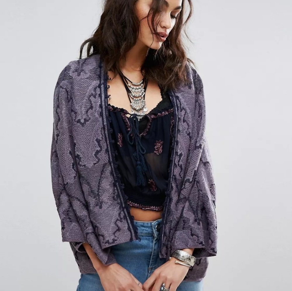 Free people batwing cardigan